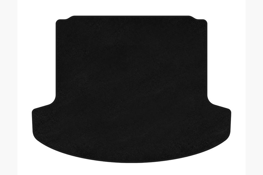 Chery Tiggo 8 2017- Tapis de coffre textile Premium (Noir) Image