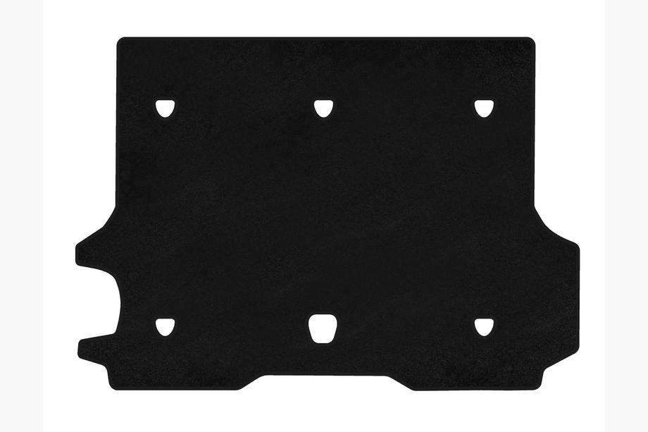 Chevrolet Trailblazer 2002-2012 Tapis de coffre textile Premium (Noir) Photo 1