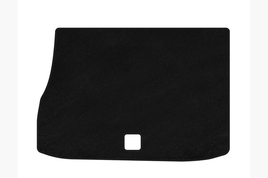 Citroen DS-5 2011-2015 Tapis de coffre textile Premium (HB, Hybride, Noir) Image