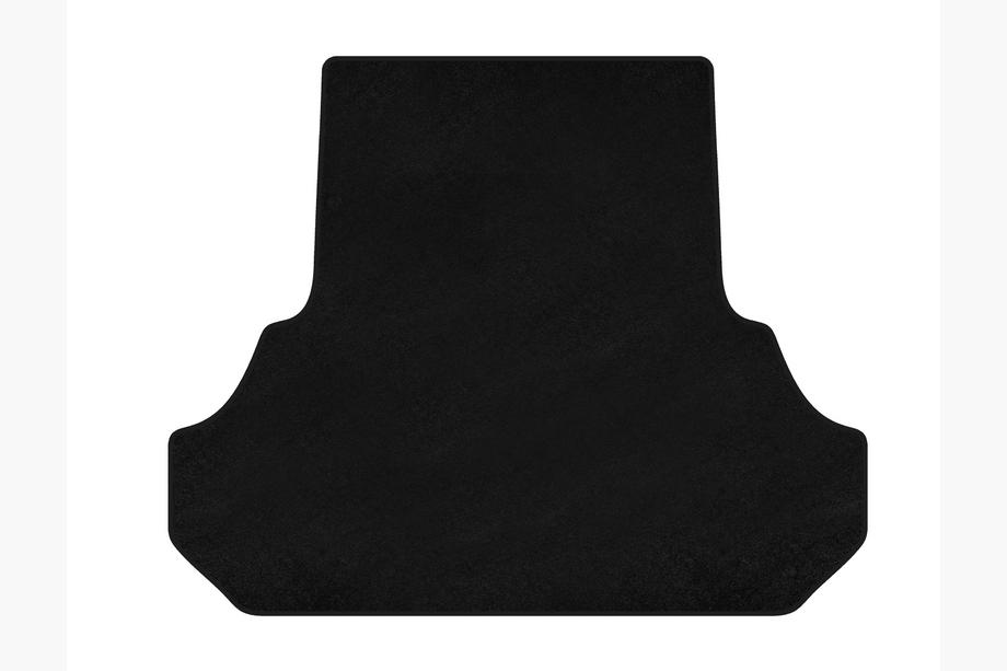 Dodge Charger 2010-2023 Tapis de coffre textile Premium (2015-2023, SD, Noir) Image