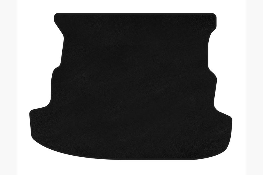 Fiat Albea 2002-2012 Tapis de coffre textile Premium (SD, Noir) Image