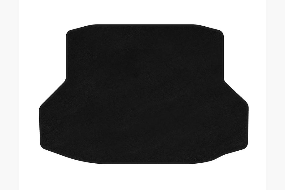 Honda Civic Sedan X 2016-2021 Tapis de coffre textile Premium (SD, Noir) Photo 1
