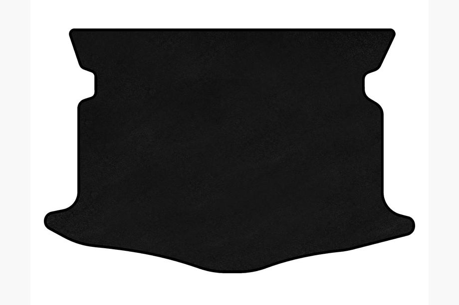 Honda FR-V 2004-2009 Tapis de coffre textile Premium (Noir) Image