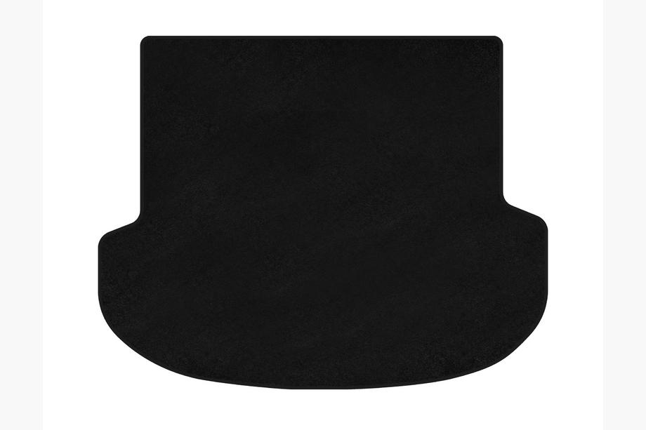 Hyundai Santa Fe 4 2018-2023 Tapis de coffre textile Premium (2020-2023, Noir) Photo 1