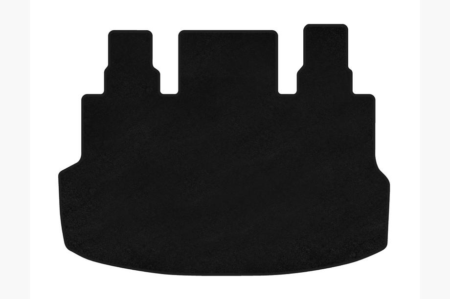 Hyundai Staria 2021- Tapis de coffre textile Premium (1+1,5/9 places, Noir) Image