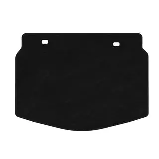 Tapis de coffre textile Premium (Coupé, Noir)