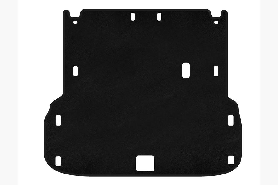 Infiniti QX60 2016-2021 Tapis de coffre textile Premium pour 2e rangée, Noir Image
