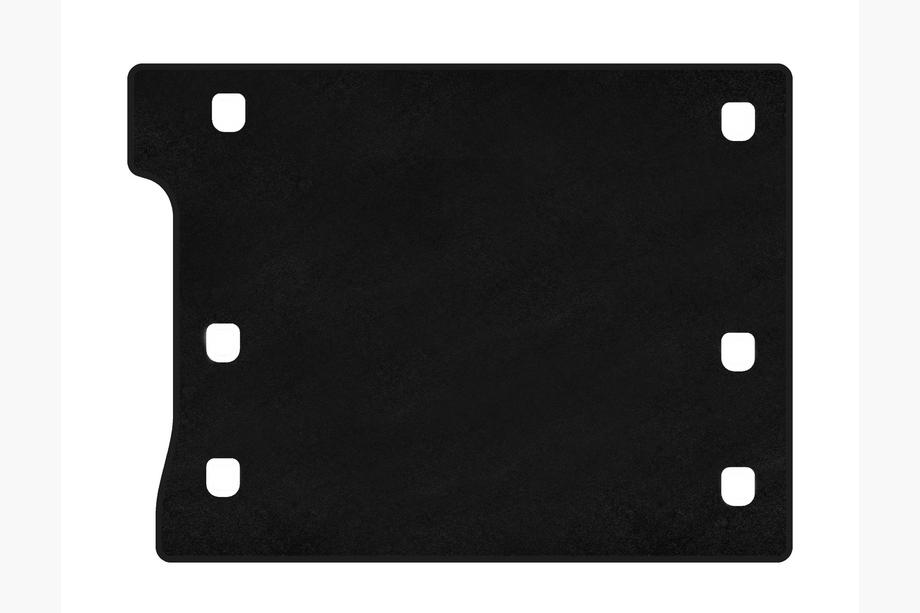 Jeep Wrangler 2018- Tapis de coffre textile Premium (Rubicon Unlimited/5 portes, Noir) Image