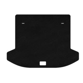 Tapis de coffre textile Premium (2 rangées, Noir)