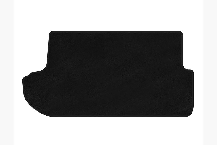 Kia Carnival 2002-2013 Tapis de coffre textile Premium (Noir) Image