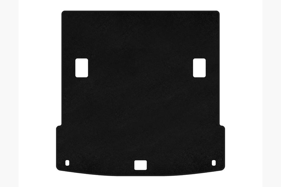 Kia Mohave 2008-2016 Tapis de coffre textile Premium (Noir) Image