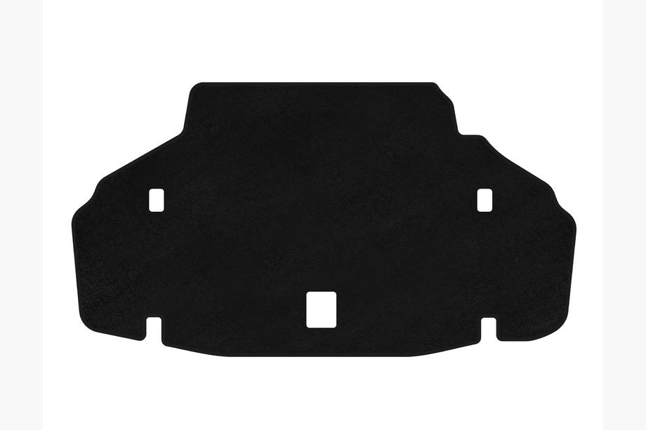 Lexus LS 2007-2017 Tapis de coffre textile Premium (2007-2010, SD, Empattement long, Noir) Image