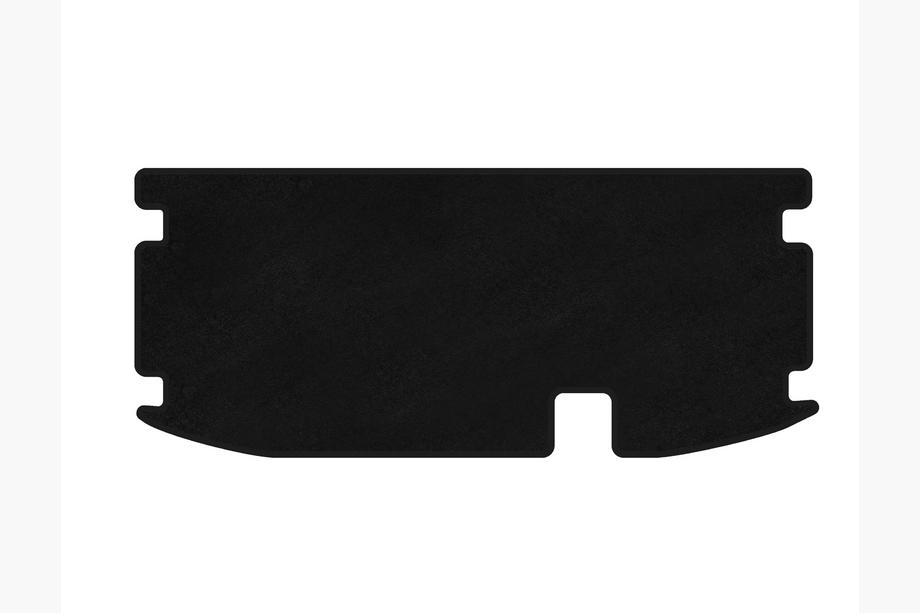 Mercedes R-class W251 2005-2017 Tapis de coffre textile Premium (Noir) Photo 1