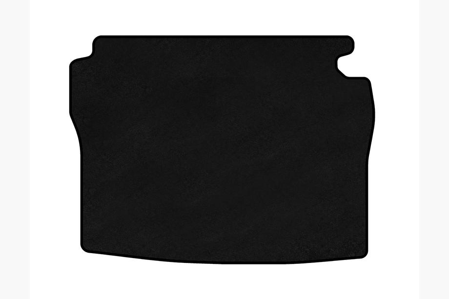 Mercedes S-class W126 1979-1991 Tapis de coffre textile Premium (SD, Empattement court, Noir) Photo 1