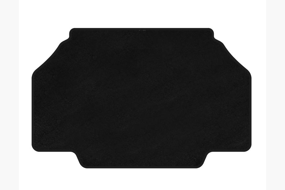 Mercedes SL R231 2012-2020 Tapis de coffre textile Premium (2016-2020, Cabriolet, Noir) Photo 1