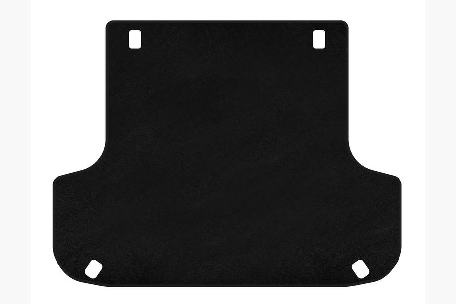 Mitsubishi Pajero Sport 1996-2007 Tapis de coffre textile Premium (Noir) Image