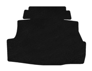 Nissan Almera N16 2000-2006 Tapis de coffre textile Premium (SD, Noir) photo 1