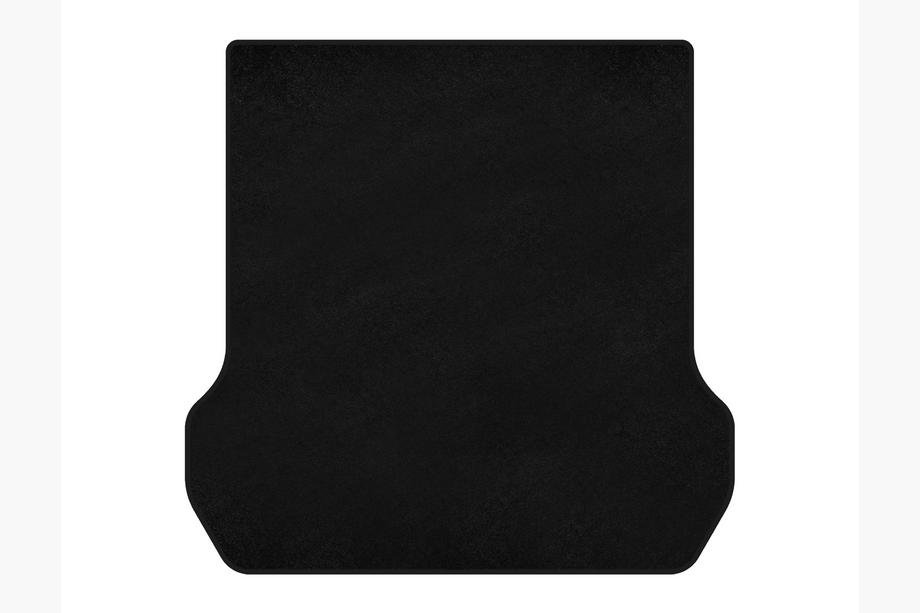Opel Zafira A 1998-2005 Tapis de coffre textile Premium (jusqu’à la 2e rangée, 2003-2005, 7 places, Noir) Photo 1
