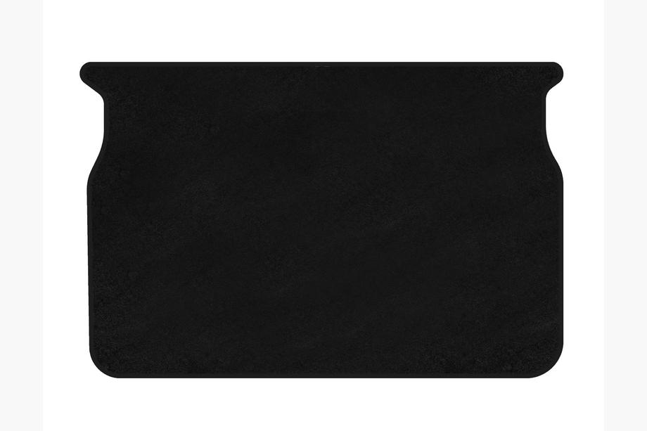 Peugeot 208 2012-2019 Tapis de coffre textile Premium (HB, 5 portes, Noir) Image