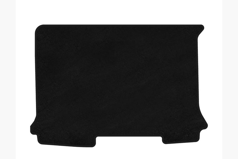 Peugeot Partner 1996-2008 Tapis de coffre textile Premium (Noir) Image