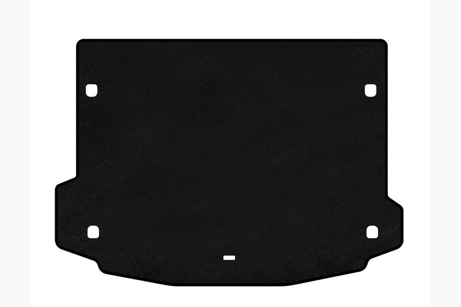 Range Rover Evoque 2018- Tapis de coffre textile Premium (Noir) Image