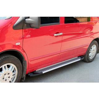 Marchepieds Latéraux Line (2 pcs, Aluminium) Mercedes Vito W638 1996-2003 photo 1