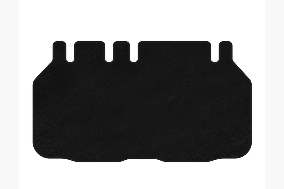 Toyota Previa 2006-2019 Tapis de coffre textile Premium (6 places, Noir) Photo 1