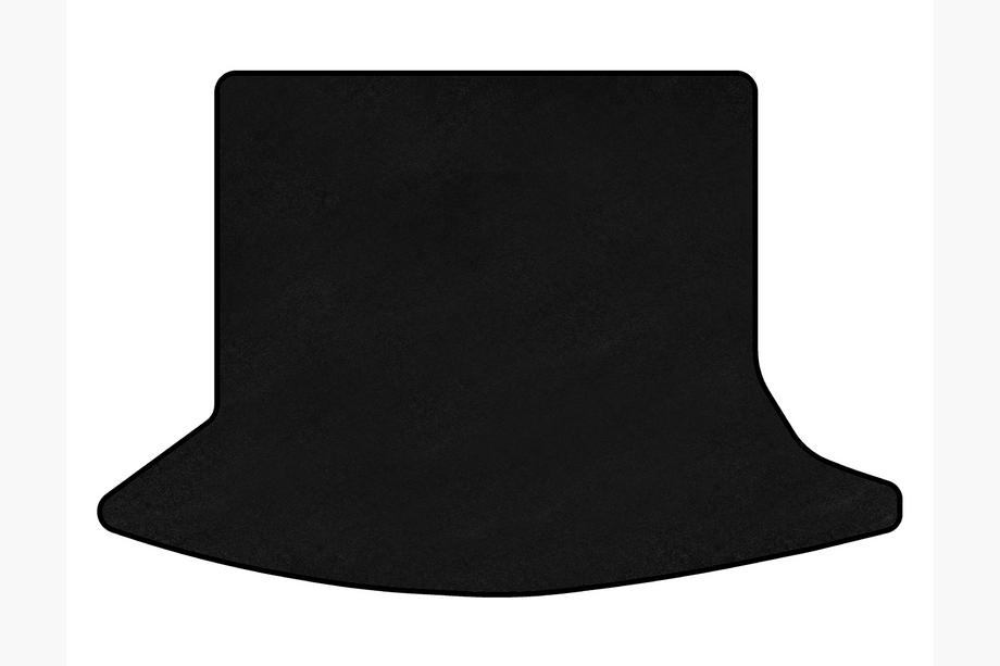 Toyota Verso 2009–2018 Tapis de coffre textile Premium (7 places, Noir) Image