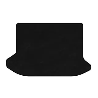 Tapis de coffre textile Premium (HB, 3 portes, Noir)