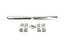 Mercedes Sprinter W901/902/903/904/905 1995–2006 Tubes lateraux derriere la roue arriere (2 pcs, inox) Empattement Long photo 1