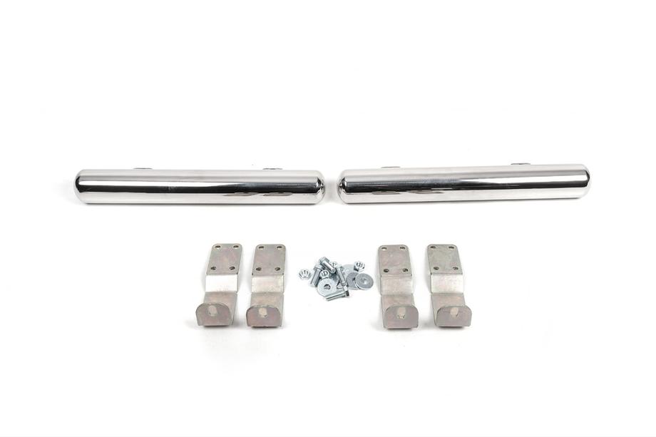 Mercedes Sprinter W901/902/903/904/905 1995–2006 Tubes lateraux derriere la roue arriere (2 pcs, inox) Empattement Long Image