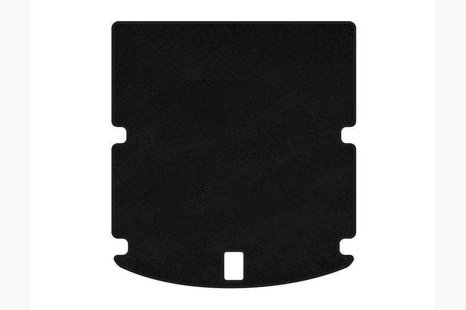 Audi A4 B9 2015-2024 Tapis de coffre textile Premium (Berline, Noir) Image
