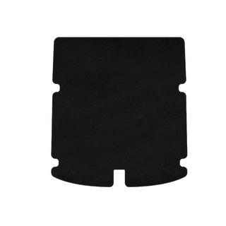 Tapis de coffre textile Premium V-2 (Berline, Noir)