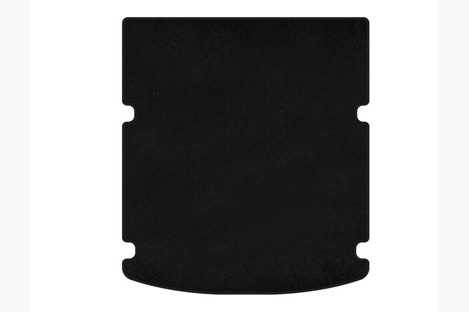 Audi A6 C7 2011-2017 Tapis de coffre textile Premium V-1 (Berline, Noir) Image