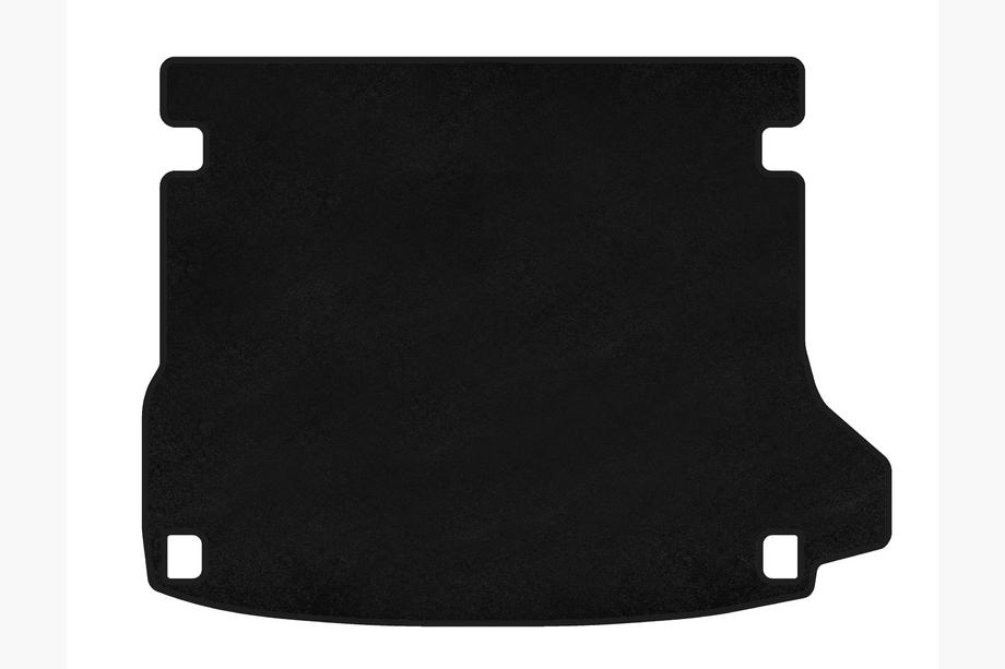 Audi Q5 2008-2017 Tapis de coffre textile Premium V-1 (Noir) Image