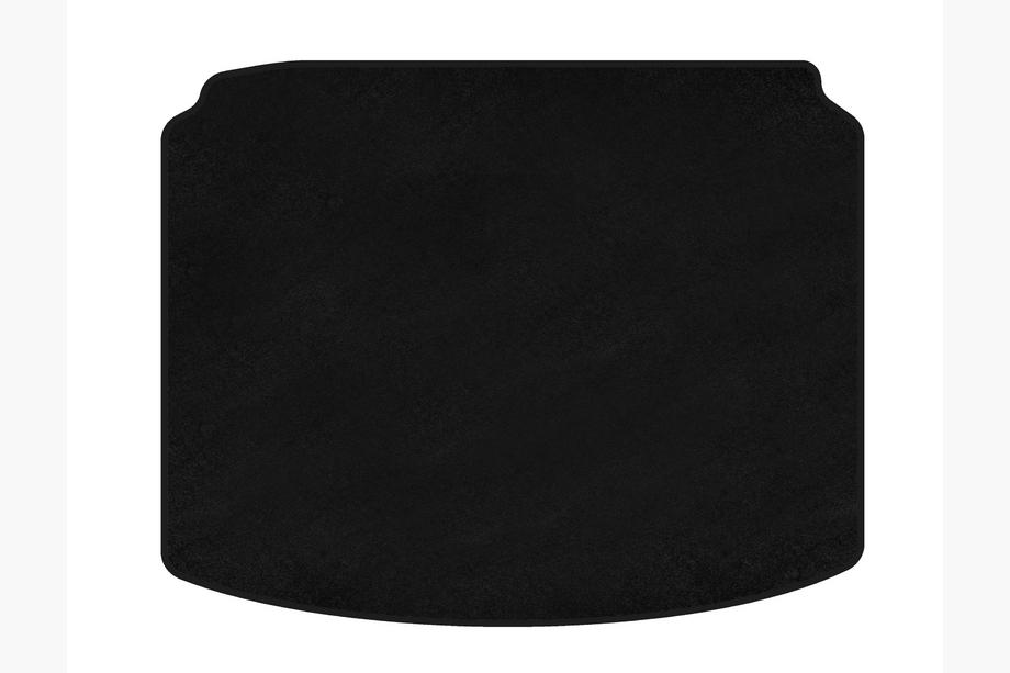Citroen C-4 2004-2010 Tapis de coffre textile Premium (HB, 5 portes, Restylage, Noir) Photo 1