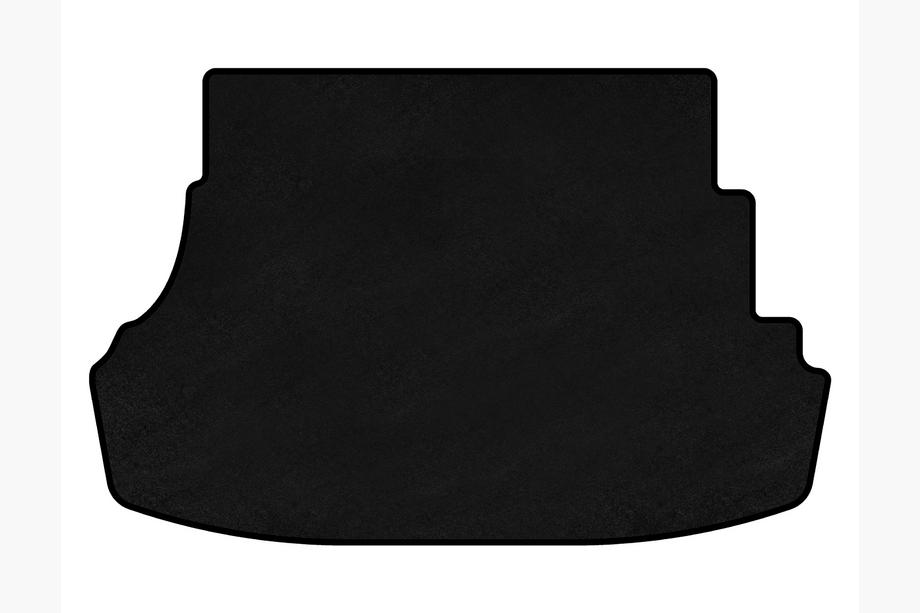 Hyundai Accent 2017-2023 Tapis de coffre textile Premium (SD, Noir) Image