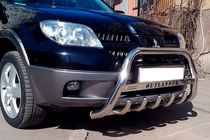 Mitsubishi Outlander 2001-2006 Pare-buffle WT004 (Inox) photo 3