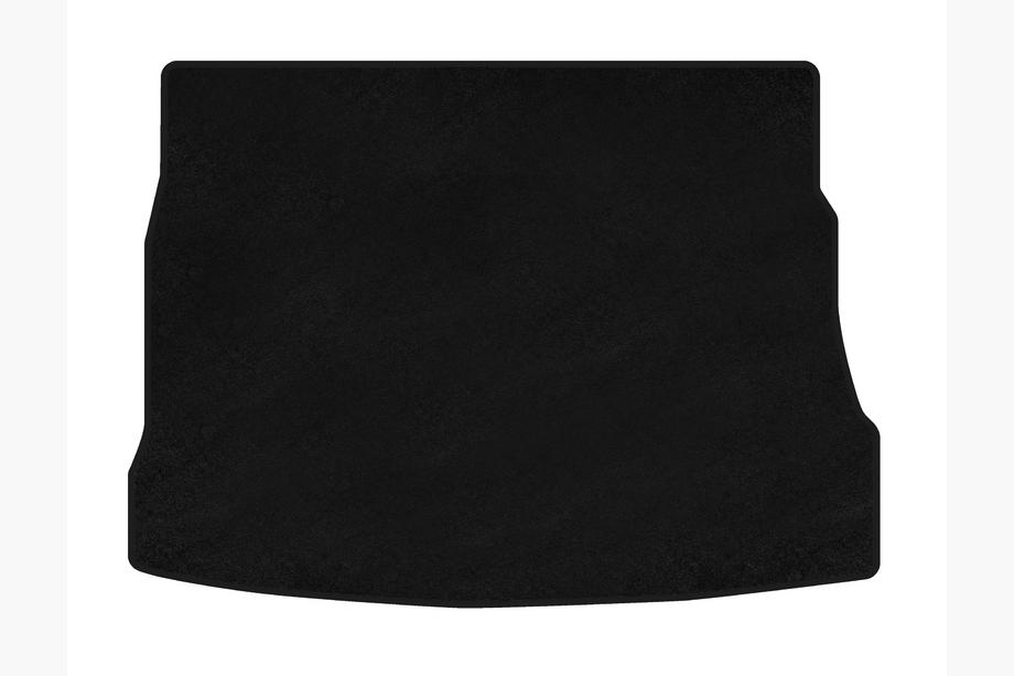 Kia Ceed 2007-2012 Tapis de coffre textile Premium (2009-2012, HB, Noir) Image