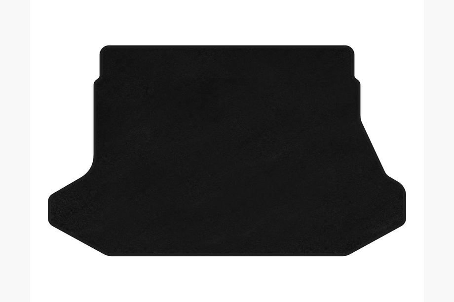 Kia Cerato 1 2004-2009 Tapis de coffre textile Premium (HB, Noir) Image