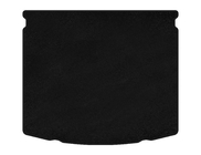 Mazda 3 2013-2019 Tapis de coffre textile Premium (HB, Noir) photo 1