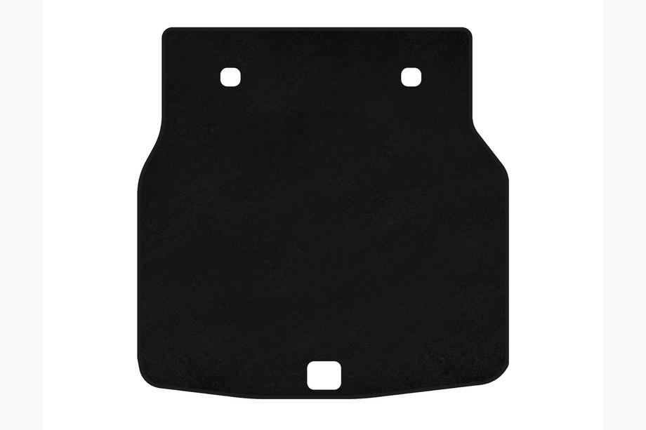Mercedes C-class W203 2000-2007 Tapis de coffre textile Premium (2001-2004, Noir) Image