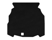 Mercedes C-class W203 2000-2007 Tapis de coffre textile Premium (SD, Noir) photo 1