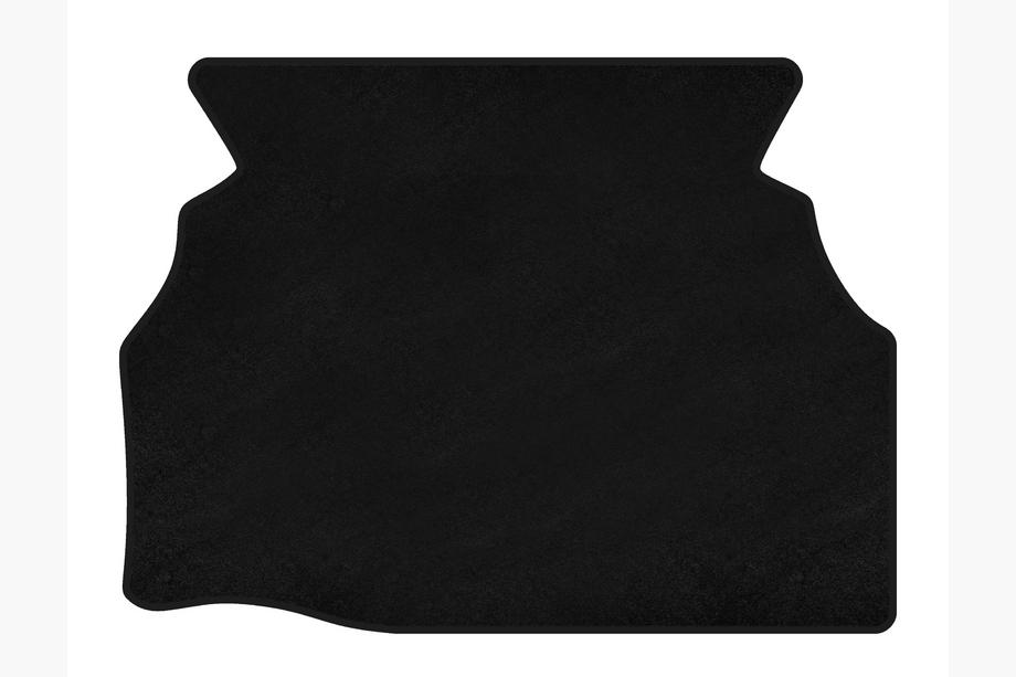 Mercedes C-class W203 2000-2007 Tapis de coffre textile Premium (Coupé, Noir) Photo 1