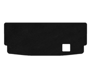 Mercedes GL class X164 2006-2012 Tapis de coffre textile Premium (7 places avec 3e rangée rabattue, Noir) photo 1