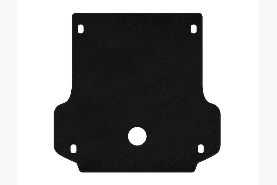 Mitsubishi Pajero Sport 2008-2015 Tapis de coffre textile Premium (2008-2013, Noir) Image