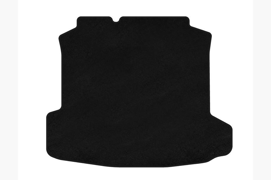 Volkswagen Polo 2010-2017 Tapis de coffre textile Premium (SD, Noir) Photo 1