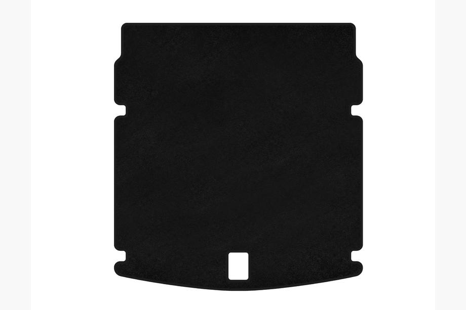 Audi A5 2007-2015 Tapis de coffre textile Premium V-2 (Cabriolet, Noir) Image