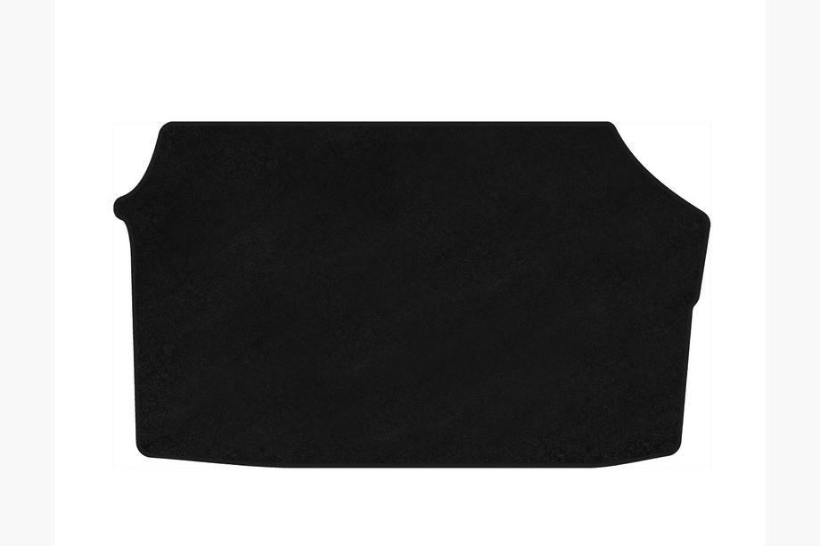 Audi 100 C3 1988-1991 Tapis de coffre textile Premium (1982-1988, Sedan, Noir) Image