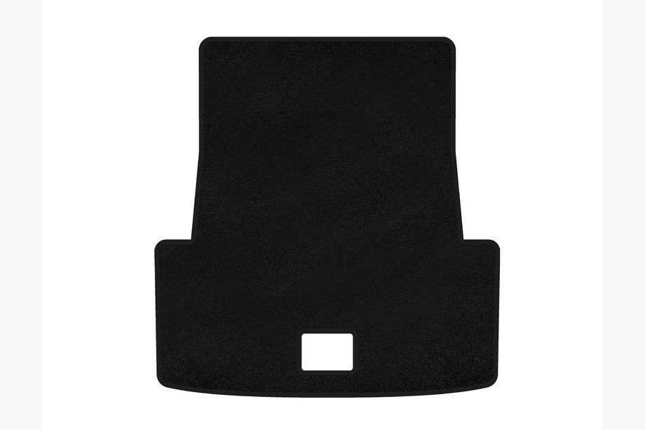 BMW 3 Series E90/E91 2005-2011 Tapis de coffre textile Premium V-2 (Pour E90, Noir) Image
